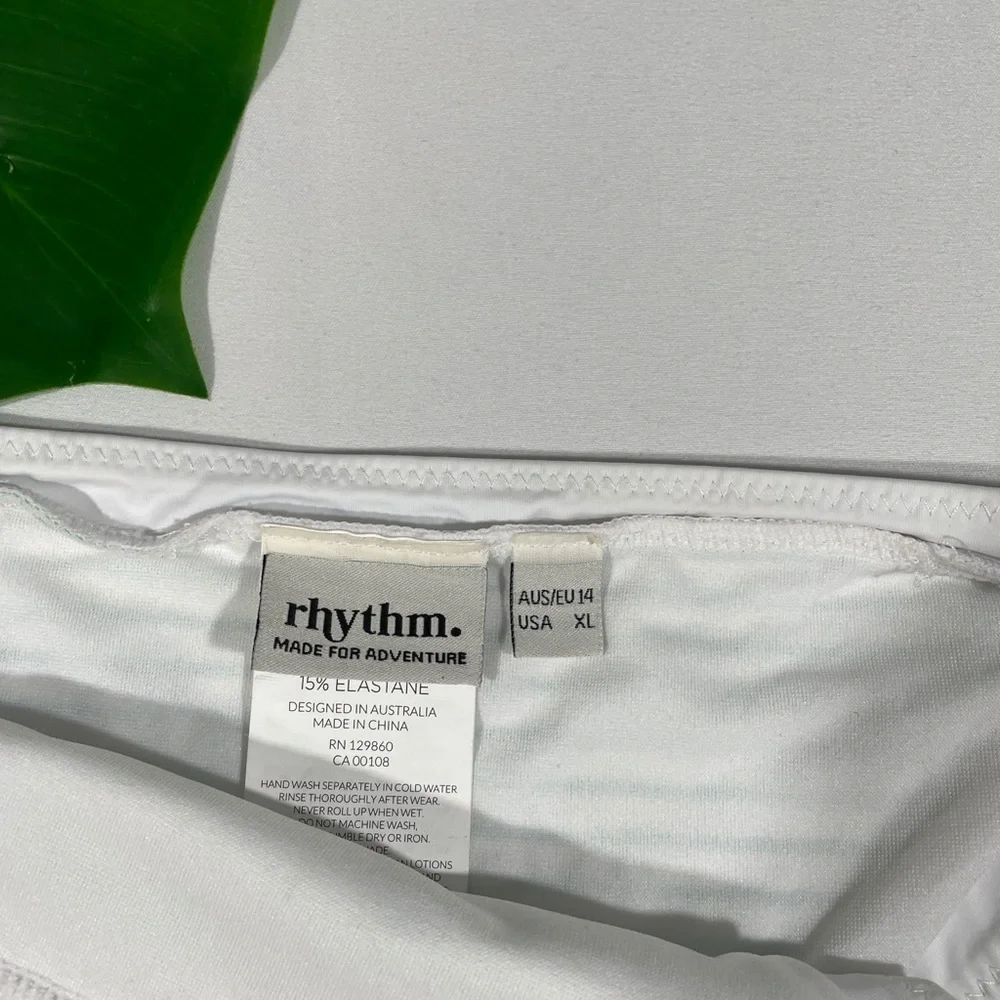 NEW Rhythm [ XL‎ ] Cheeky Stripes Sunkissed Itsy Bikini Bottom Green